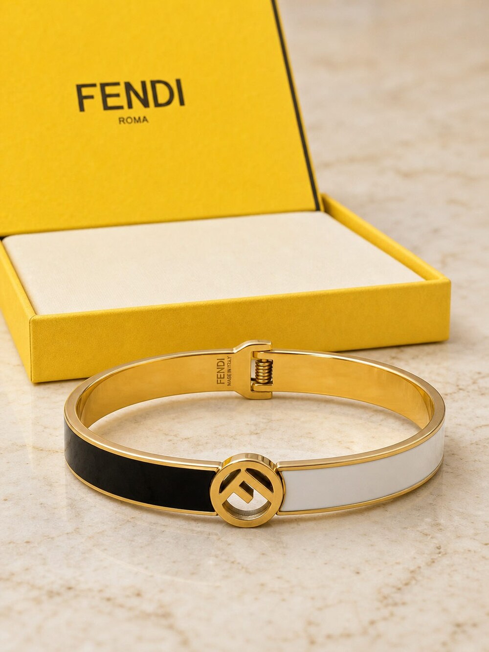 Fendi Modern Designer Bracelet Style 10 | New with Box - Picture 6 of 9